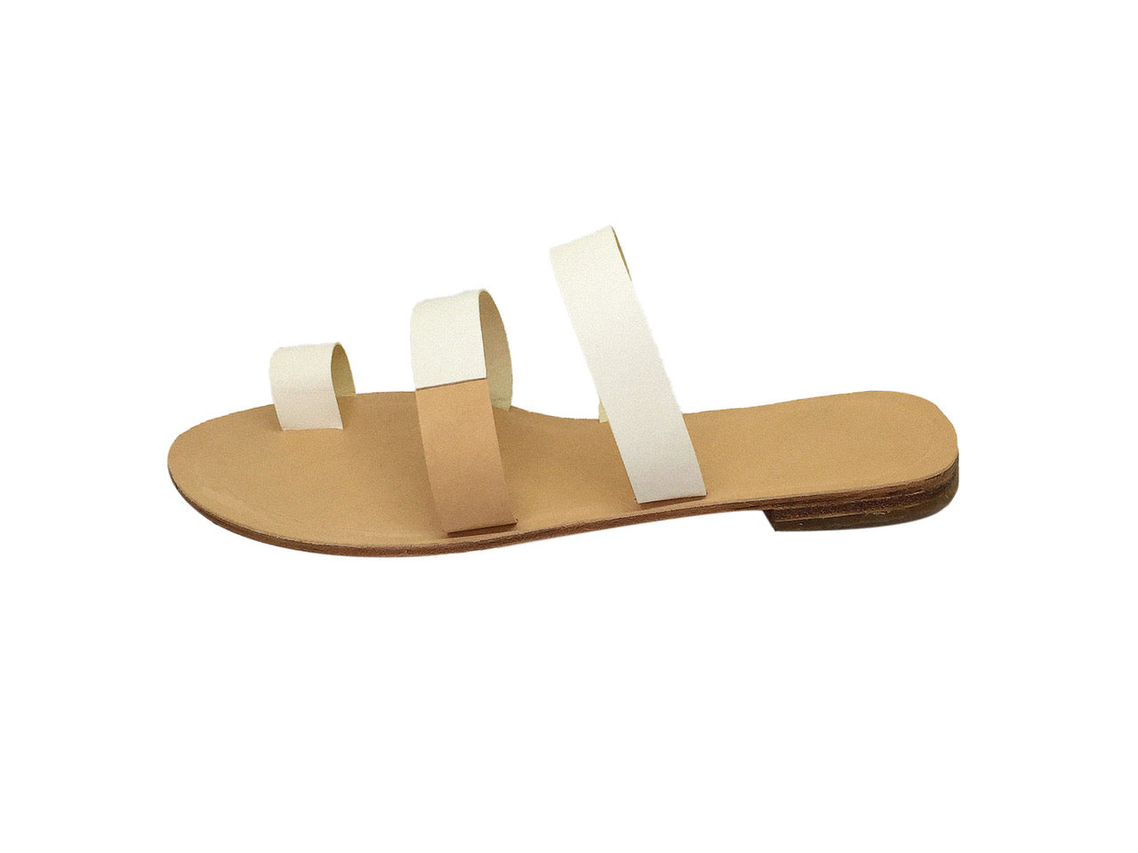 Trompe L'Oeil Women's Leather Slides